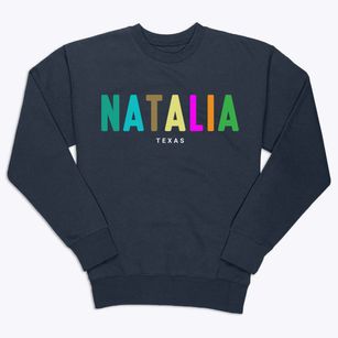 Natalia Texas Color Pop Premium Crewneck Sweatshirt