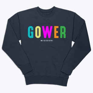 Gower Missouri Color Pop Premium Crewneck Sweatshirt