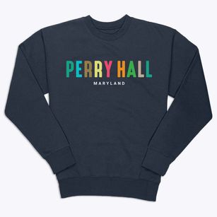 Perry Hall Maryland Color Pop Premium Crewneck Sweatshirt