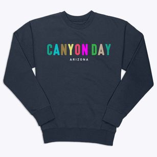 Canyon Day Arizona Color Pop Premium Crewneck Sweatshirt