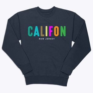 Califon New Jersey Color Pop Premium Crewneck Sweatshirt