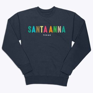 Santa Anna Texas Color Pop Premium Crewneck Sweatshirt