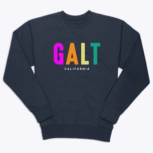 Galt California Color Pop Premium Crewneck Sweatshirt