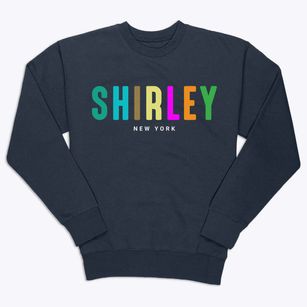Shirley New York Color Pop Premium Crewneck Sweatshirt