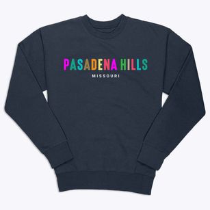 Pasadena Hills Missouri Color Pop Premium Crewneck Sweatshirt