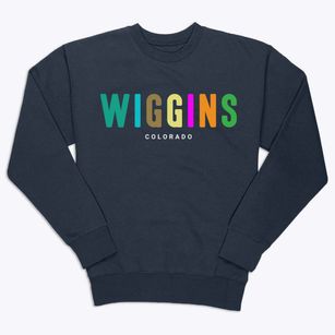 Wiggins Colorado Color Pop Premium Crewneck Sweatshirt