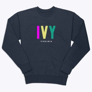 Ivy Virginia Color Pop Premium Crewneck Sweatshirt