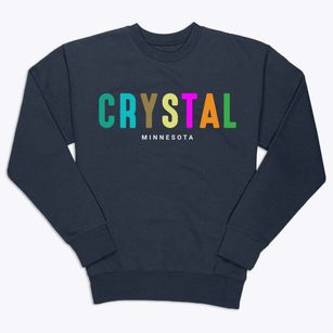 Crystal Minnesota Color Pop Premium Crewneck Sweatshirt
