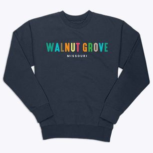 Walnut Grove Missouri Color Pop Premium Crewneck Sweatshirt