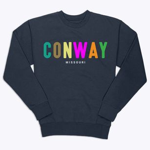 Conway Missouri Color Pop Premium Crewneck Sweatshirt