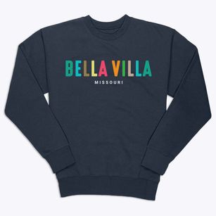 Bella Villa Missouri Color Pop Premium Crewneck Sweatshirt