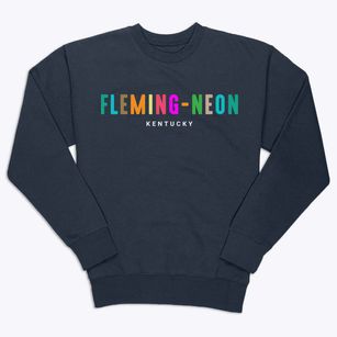 Fleming-neon Kentucky Color Pop Premium Crewneck Sweatshirt