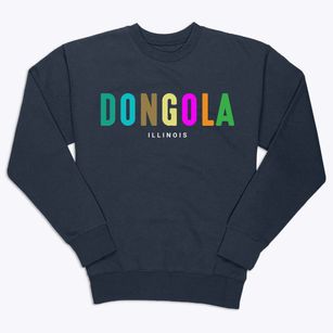 Dongola Illinois Color Pop Premium Crewneck Sweatshirt