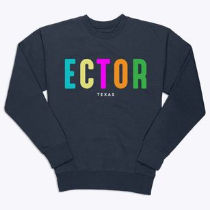 Ector Texas Color Pop Premium Crewneck Sweatshirt