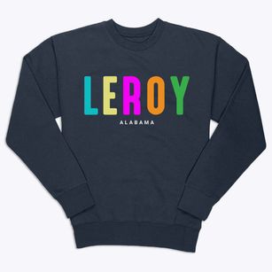 Leroy Alabama Color Pop Premium Crewneck Sweatshirt