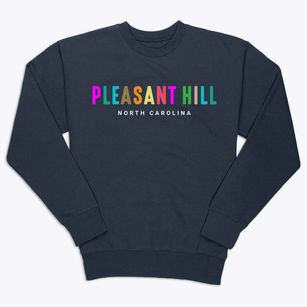 Pleasant Hill North Carolina Color Pop Premium Crewneck Sweatshirt