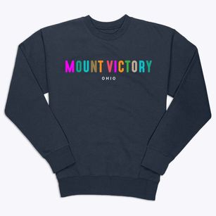 Mount Victory Ohio Color Pop Premium Crewneck Sweatshirt