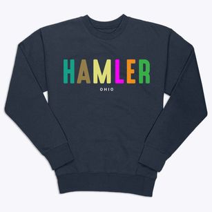Hamler Ohio Color Pop Premium Crewneck Sweatshirt