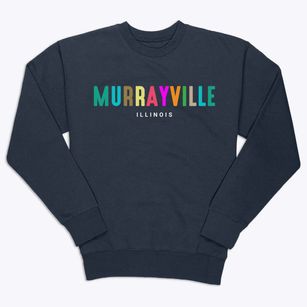 Murrayville Illinois Color Pop Premium Crewneck Sweatshirt