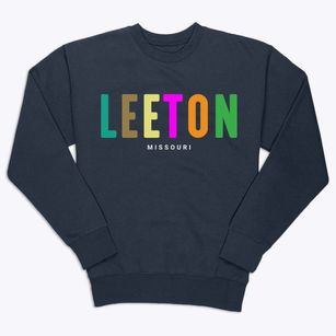 Leeton Missouri Color Pop Premium Crewneck Sweatshirt