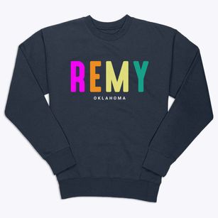 Remy Oklahoma Color Pop Premium Crewneck Sweatshirt