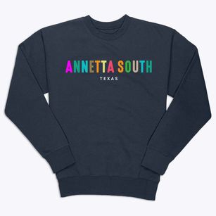 Annetta South Texas Color Pop Premium Crewneck Sweatshirt