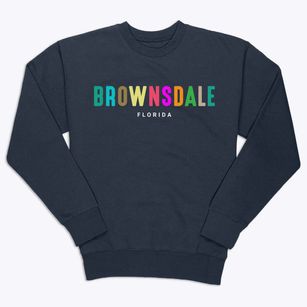Brownsdale Florida Color Pop Premium Crewneck Sweatshirt