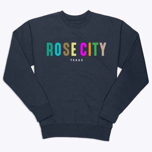 Rose City Texas Color Pop Premium Crewneck Sweatshirt