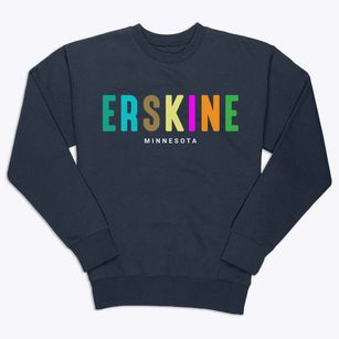 Erskine Minnesota Color Pop Premium Crewneck Sweatshirt