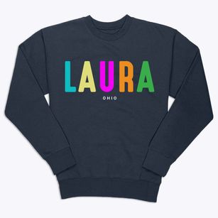 Laura Ohio Color Pop Premium Crewneck Sweatshirt