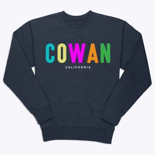 Cowan California Color Pop Premium Crewneck Sweatshirt