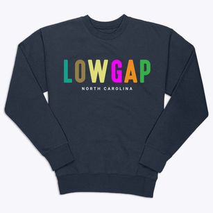 Lowgap North Carolina Color Pop Premium Crewneck Sweatshirt