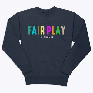 Fair Play Missouri Color Pop Premium Crewneck Sweatshirt
