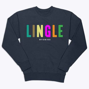 Lingle Wyoming Color Pop Premium Crewneck Sweatshirt