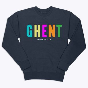 Ghent Minnesota Color Pop Premium Crewneck Sweatshirt
