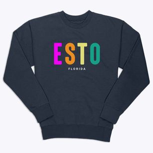 Esto Florida Color Pop Premium Crewneck Sweatshirt