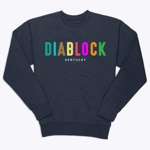 Diablock Kentucky Color Pop Premium Crewneck Sweatshirt