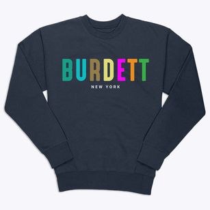 Burdett New York Color Pop Premium Crewneck Sweatshirt