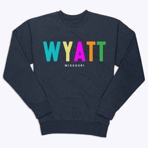 Wyatt Missouri Color Pop Premium Crewneck Sweatshirt