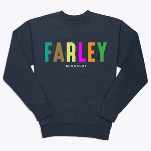 Farley Missouri Color Pop Premium Crewneck Sweatshirt