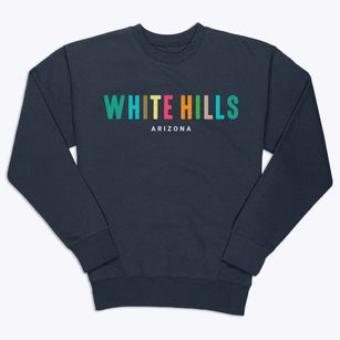White Hills Arizona Color Pop Premium Crewneck Sweatshirt