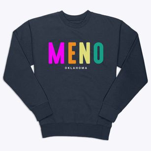 Meno Oklahoma Color Pop Premium Crewneck Sweatshirt