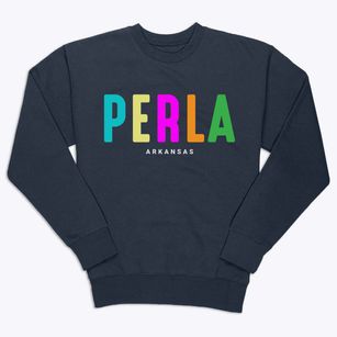 Perla Arkansas Color Pop Premium Crewneck Sweatshirt