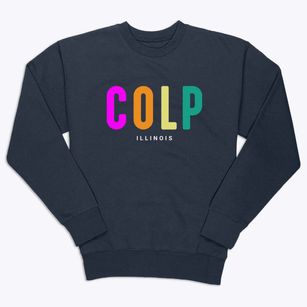 Colp Illinois Color Pop Premium Crewneck Sweatshirt