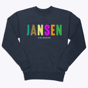 Jansen Colorado Color Pop Premium Crewneck Sweatshirt