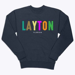 Layton Florida Color Pop Premium Crewneck Sweatshirt