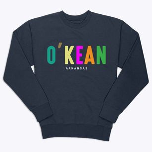 O'kean Arkansas Color Pop Premium Crewneck Sweatshirt