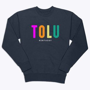 Tolu Kentucky Color Pop Premium Crewneck Sweatshirt