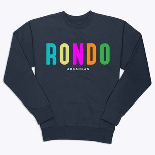Rondo Arkansas Color Pop Premium Crewneck Sweatshirt