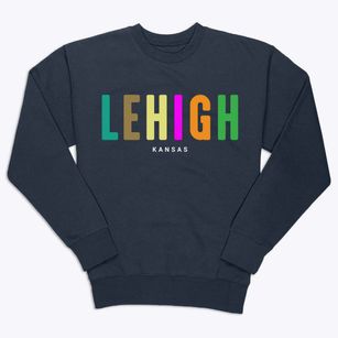 Lehigh Kansas Color Pop Premium Crewneck Sweatshirt